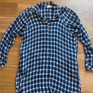 Blue Plaid women’s dress